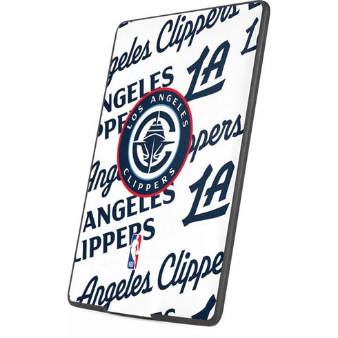 NBA Los Angeles Clippers Blast Text Amazon Kindle Skin